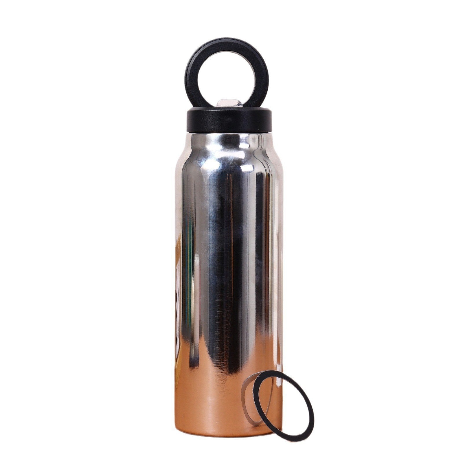 Stainless Steel Magnetic Insulated Water Bottle with Phone Holder