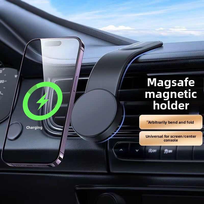 Car Magnetic Phone Holder with Wireless Charging
